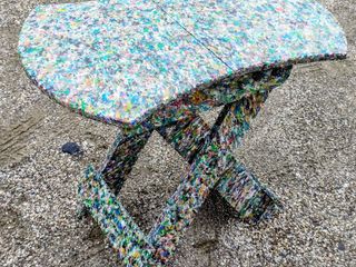 Outdoor cafe table